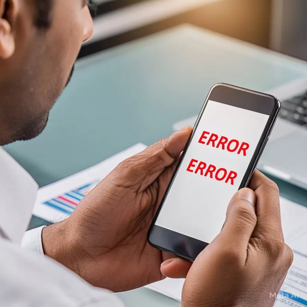Mobile error